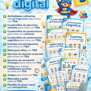 SUPER MATERIAL EDUCATIVO PARA NIÑOS CON TEA